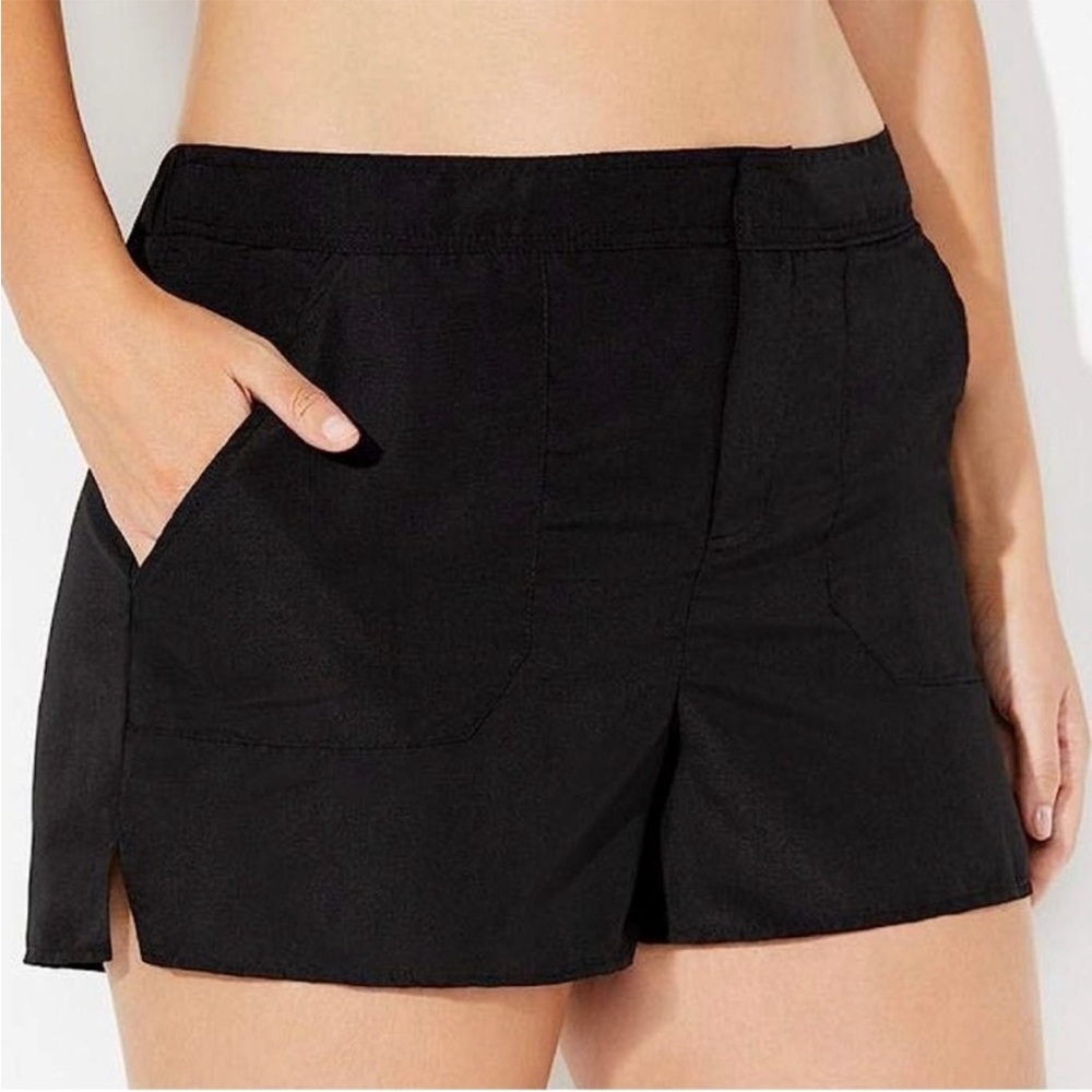 NWT Swim Cargo Shorts Style Plus Size 20 Full Fit All Swimwear Black